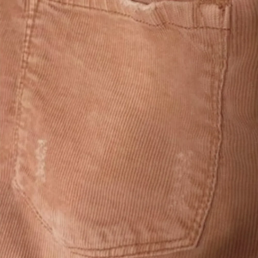 Dear John Corduroy Mini Skirt Size 29 Distressed Raw Hem Stretch Y2K Boho - Picture 5 of 9